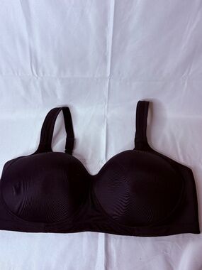 Vanity Fair Lingerie Sports Bra Full Figure Wireless Black 71500 Plus Size 40DD
